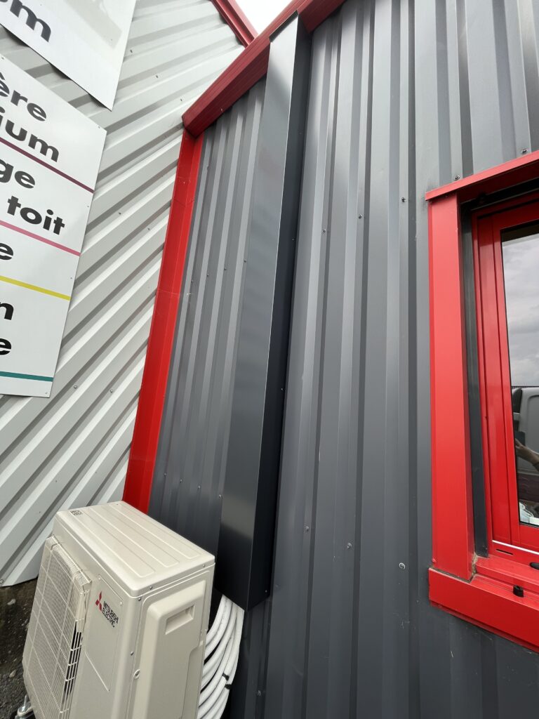 Pliages en aluminium DAL'ALU gris anthracite