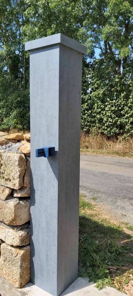 Pliages en aluminium DAL'ALU gris antique